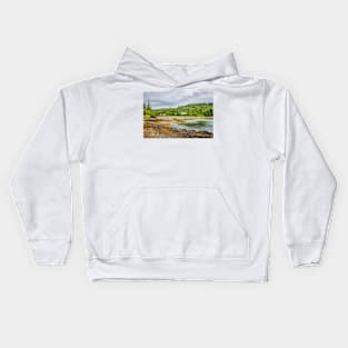 Armadale Sleat Coastline, Isle of Skye, Scotland Kids Hoodie